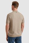 Vanguard Polo Maille Carreaux Beige Model / Achterkant