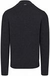 Vanguard Pullover Col zippé Mouline Zwart