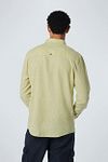 Camisa de lino No Excess verde Model / Achterkant