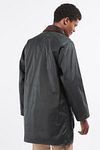 Chaqueta encerada Barbour Border verde Model / Achterkant