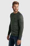 Maglione PME Legend Buckley verde oliva Model / Zijkant