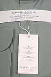 Profuomo Chemise Tricotée Japonais Vert Verpakking