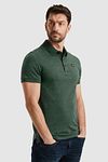 PME Legend Poloshirt Jacquard Jersey Vert Olive Model / Zijkant