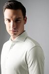 Desoto Essential Shirt Hai Jersey Champagne Model / Detail