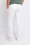 Suitable Chino Linen White Model / Voorkant