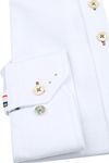 R2 Shirt Japanese Knitted Contrast White Product / Detail