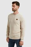 Sweter PME Legend Mouliné ecru Model / Zijkant
