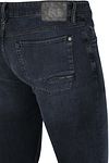 Cast Iron Riser Slim Jeans Vintage Washed Denim Zwart Product / Detail
