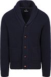 Barbour Cardigan Shawl Hartland Marineblå MKN1761-NY91 kjøp | Suitable