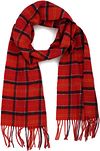 Barbour Foulard Tartan Lambswool Rouge commander en ligne | Suitable