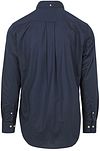Camisa casual de popelina Gant en azul marino Product / Achterkant