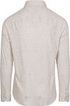 Camisa Desoto Monochrome a rayas beige Product / Achterkant