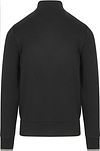 Czarny sweter Fred Perry z półzamkiem Product / Achterkant