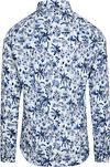 Desoto Overhemd Print Bloem Blauw Product / Achterkant