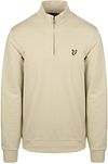 Lyle & Scott Sweat Half Zip Greige ML2022V-X865 order online | Suitable