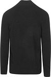Lyle & Scott Halv zip pullover i svart lamull Product / Achterkant