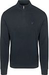Lyle & Scott Half Zip Pullover Tone Blå ML2022TON-Z271