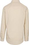 McGregor Camicia Lino Righe Ecru Product / Achterkant