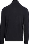McGregor Half-Zip Strik Cotton Cashmere Marineblå Product / Achterkant