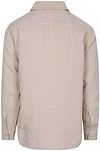 Sobrecamisa BOSS Locky regular fit de lino beige Product / Achterkant