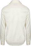 Suitable Camicia Twill Maniche Extra Lunghe Ecru Product / Achterkant