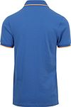 Suitable Fluo B Polo Shirt Blue Product / Achterkant