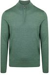 Suitable Merino Half Zip Sweater Mid Green PU-MRI-HZ-25-MG order online | Suitable