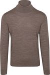 Suitable Merino Trøye Melert Taupe PU-MRI-C-24 195391 Brown
