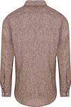Suitable Overhemd Linnen Taupe Product / Achterkant