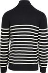 Sweter Steppin' Out Half-Zip Breton Stripe w kolorze granatowym Product / Achterkant