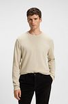 BOSS Pull Tempesto Ecru Model / Voorkant