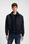 BOSS Veste Oking Marine Model / Voorkant