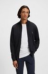 BOSS Kanozip Vest Donkerblauw Model / Voorkant