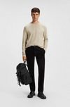 Sweter BOSS Tempesto ecru Model / Voorkant