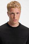 Camiseta BOSS Interlock en negro Model / Detail