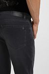 Czarne jeansy BOSS Onyx Model / Achterkant