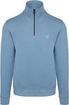 BOSS Sweter Niebieski 50468926-459 