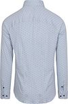 Camisa Desoto estampada en azul claro Product / Achterkant
