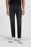 Czarne jeansy BOSS Onyx Model / Voorkant
