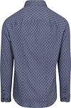 Desoto Overhemd Print Donkerblauw Product / Achterkant