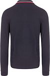 Fred Perry Langarm-Polo Dunkelblau T55 Product / Achterkant