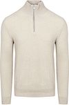 Marc O'Polo Half Zip Trui Grijs M29503460116-913 kopen | Suitable