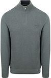 McGregor Pull Half Zip Laine Merinos Structure Vert commander en ligne | Suitable