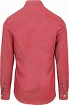 NZA Chemise James Twill Mélange Rouge Product / Achterkant