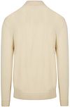 Profuomo Pullover Half Zip Luxury Ecru Product / Achterkant