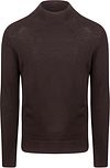 Profuomo Turtleneck Genser Merino Mørkebrun PPVJ30004D-H2