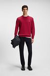 BOSS Sweater Westart Rot Model / Voorkant