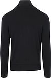 Steppin' Out Half-Zip Trui Cotton Cashmere Navy Product / Achterkant
