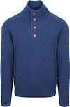 Steppin' Out Mocker Pullover Lammwolle Royal Blau kaufen | Suitable
