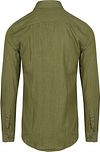 Suitable Overhemd Washed Groen Product / Achterkant
